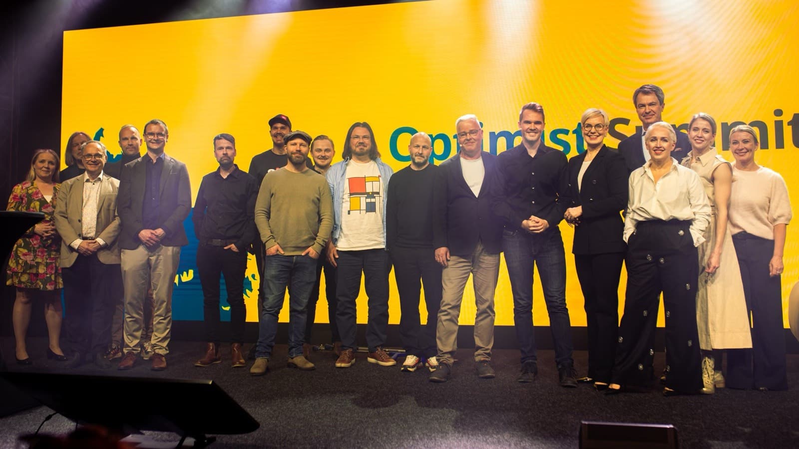 Performers at Optimist Summit Helsinki 2026